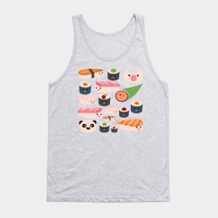 Kawaii sushi Tank Top